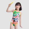 ZOKE Girls' Artful Muse Training Swimsuit - Image 3