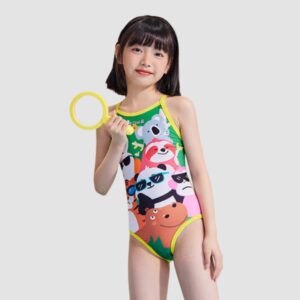 ZOKE Girls' Artful Muse Training Swimsuit